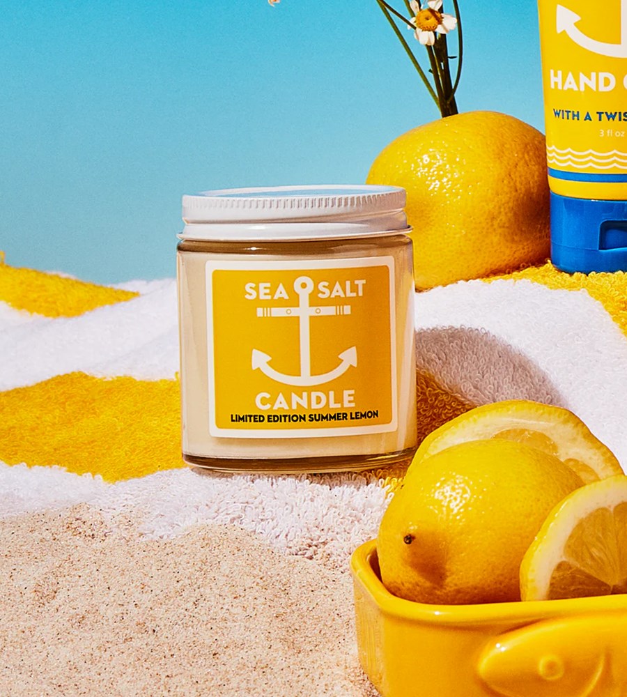 Swedish Dream Sea Salt Lemon Cutie Candle