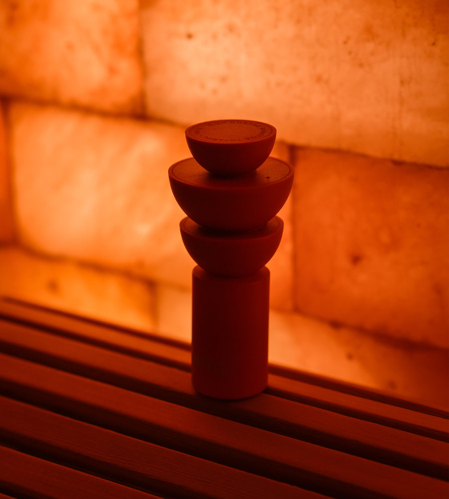 TWYG product against orange background