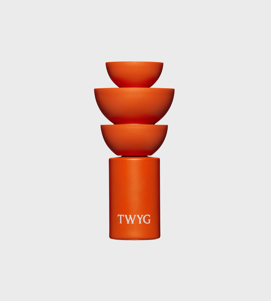 TWYG product against grey background
