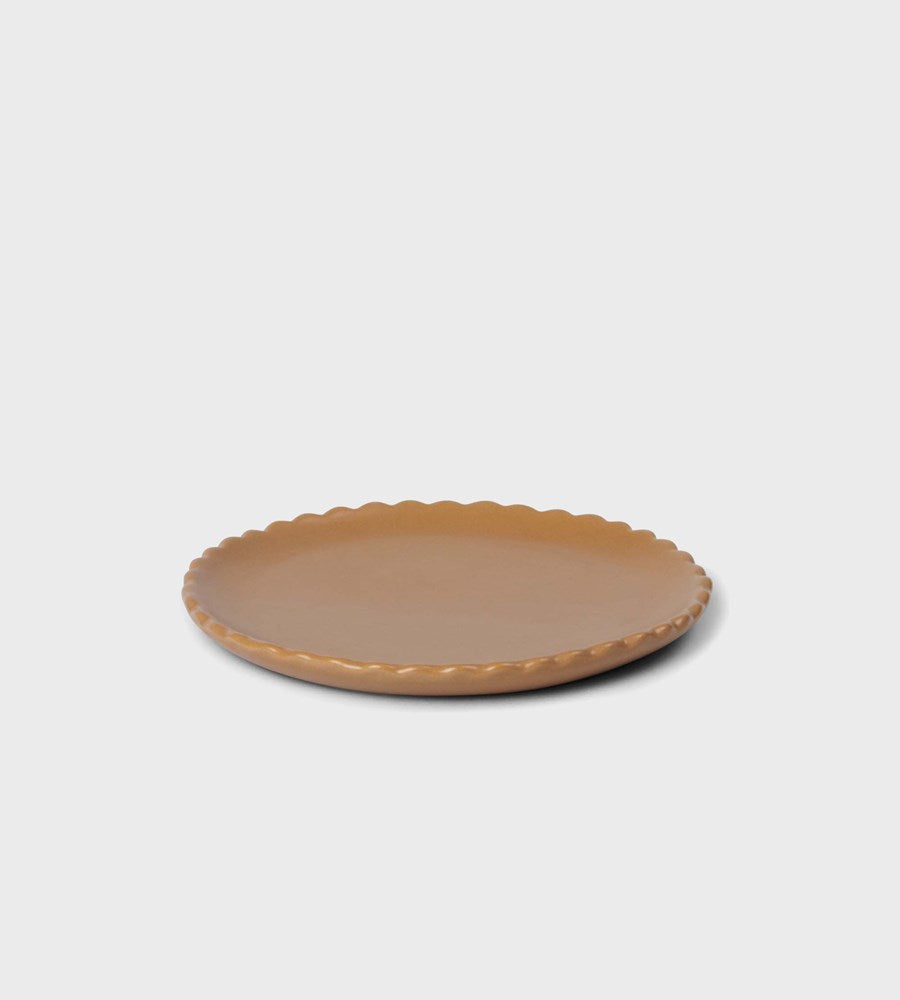 Tasteology | Waves Side Plate | Terracotta