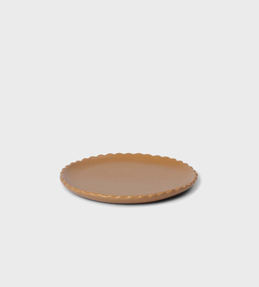 Tasteology | Waves Small Plate | Terracotta