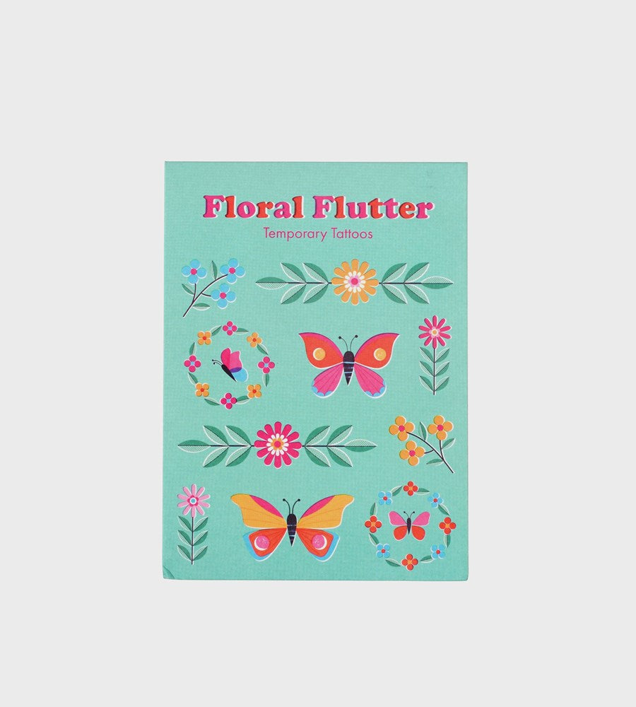 Temporary Tattoos | Floral Flutter
