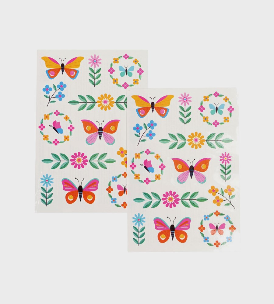 Temporary Tattoos | Floral Flutter