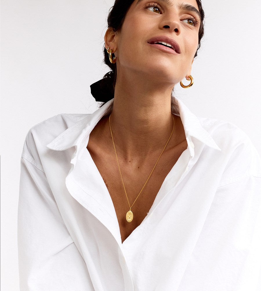 La Dailie | Everyday St Mary Necklace | Gold