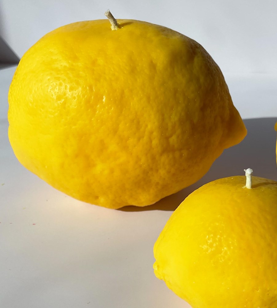 The Giant Lemon Candle