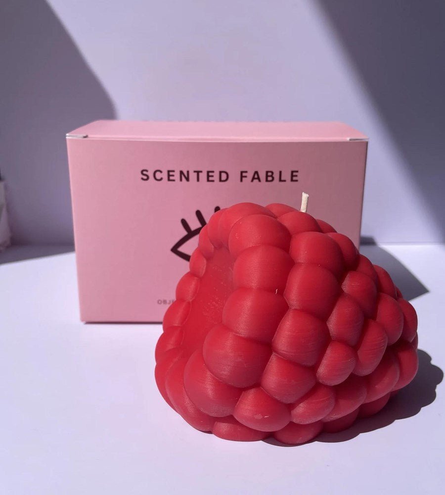The Giant Raspberry Candle