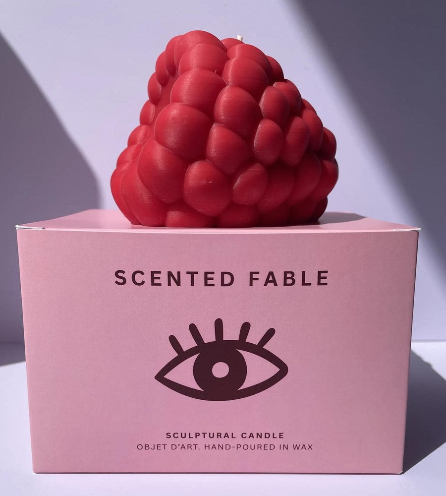 The Giant Raspberry Candle