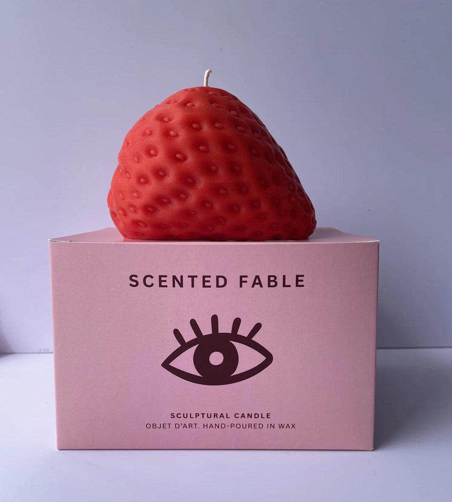 The Giant Strawberry Candle