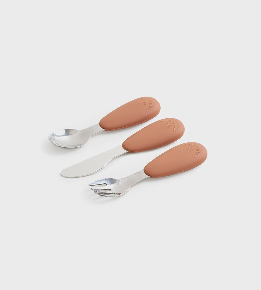 Tiny Table Co. | First Cutlery Set | Clay