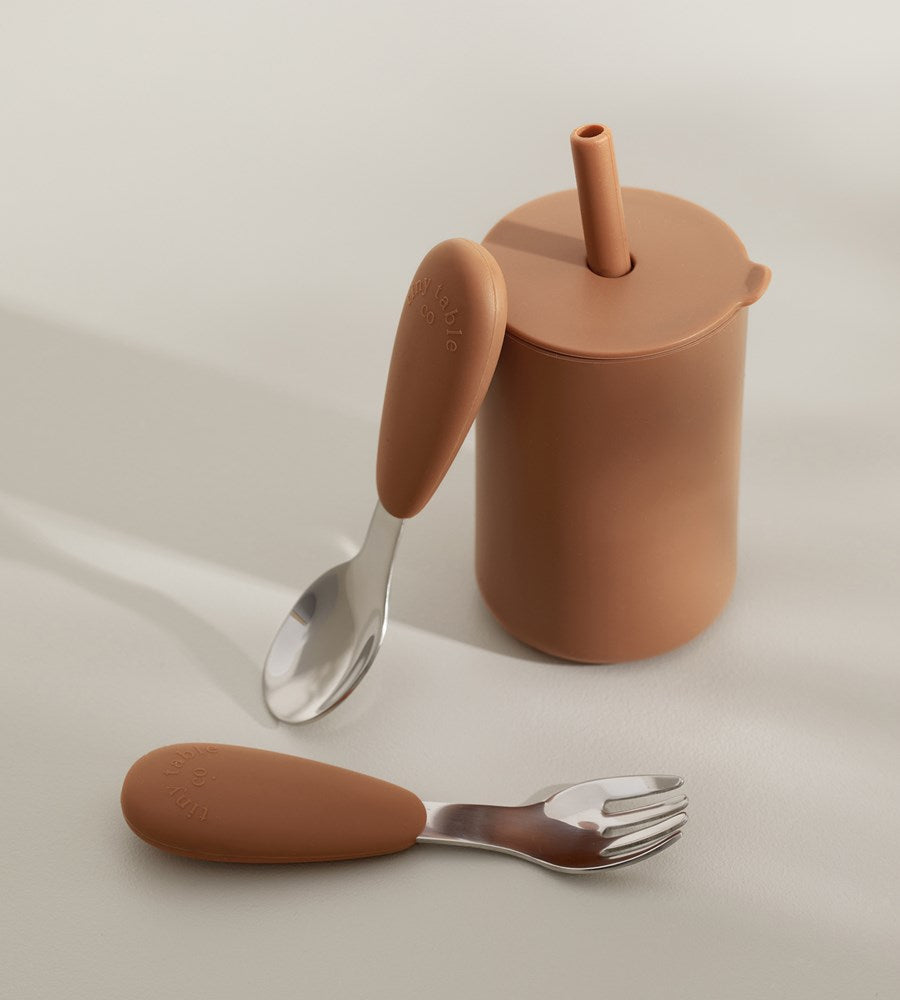 Tiny Table Co. | First Cutlery Set | Clay