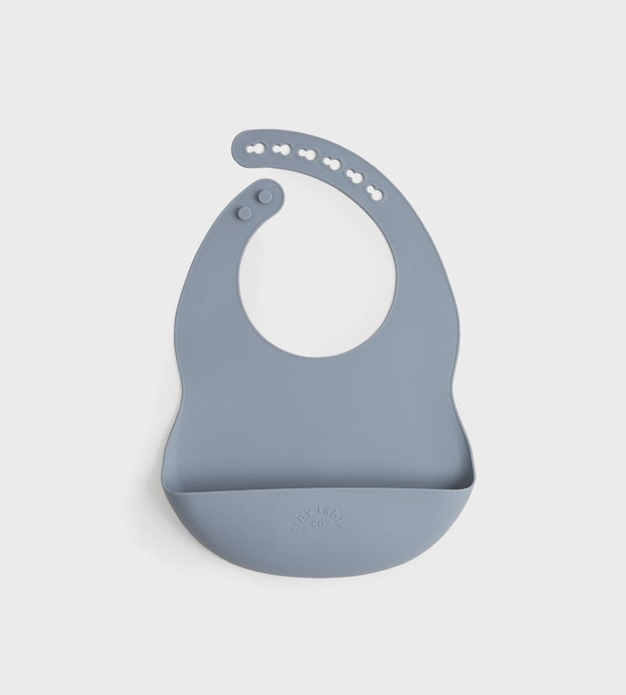 Tiny Table Co. | Silicone Catch Bib | Pebble