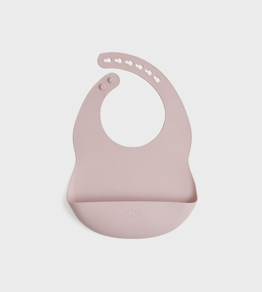 Tiny Table Silicone Catch Bib | Petal