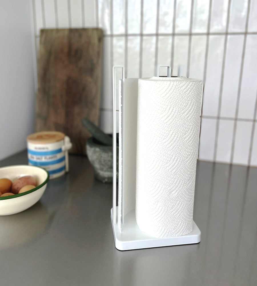 Tower Paper Towel Holder White