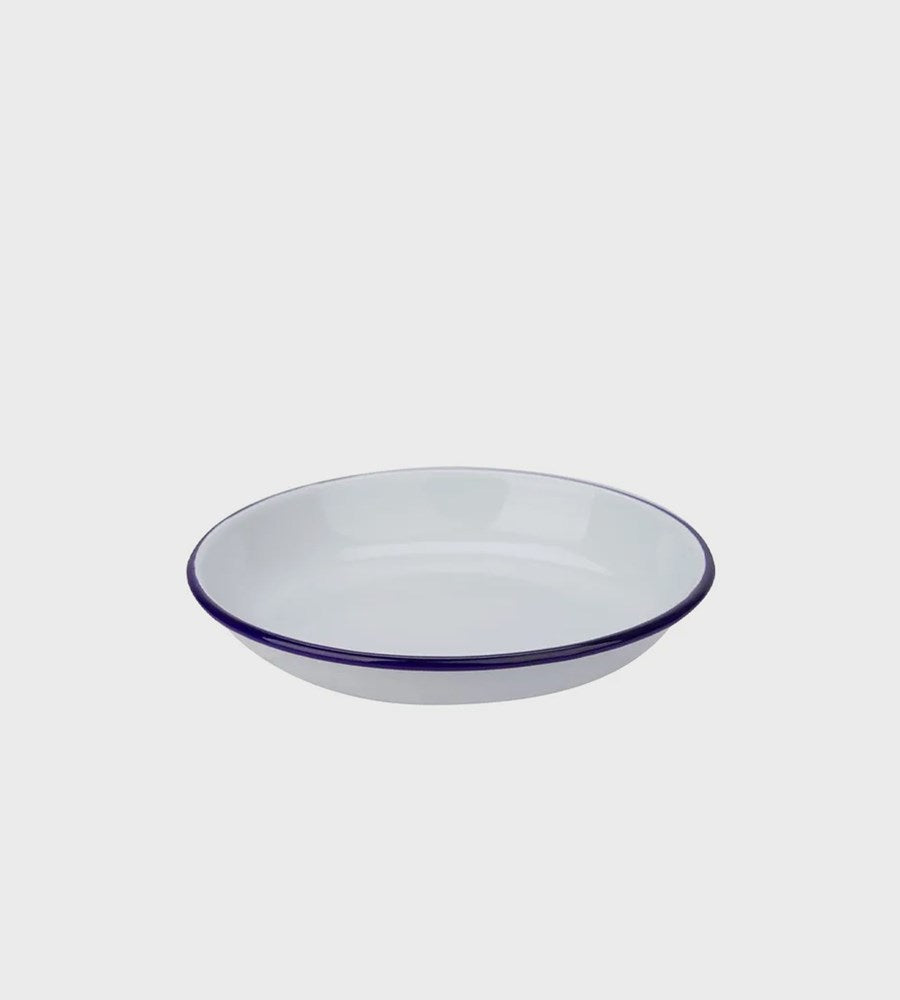 Traditional Enamel | Shallow Pasta Plate | 20cm