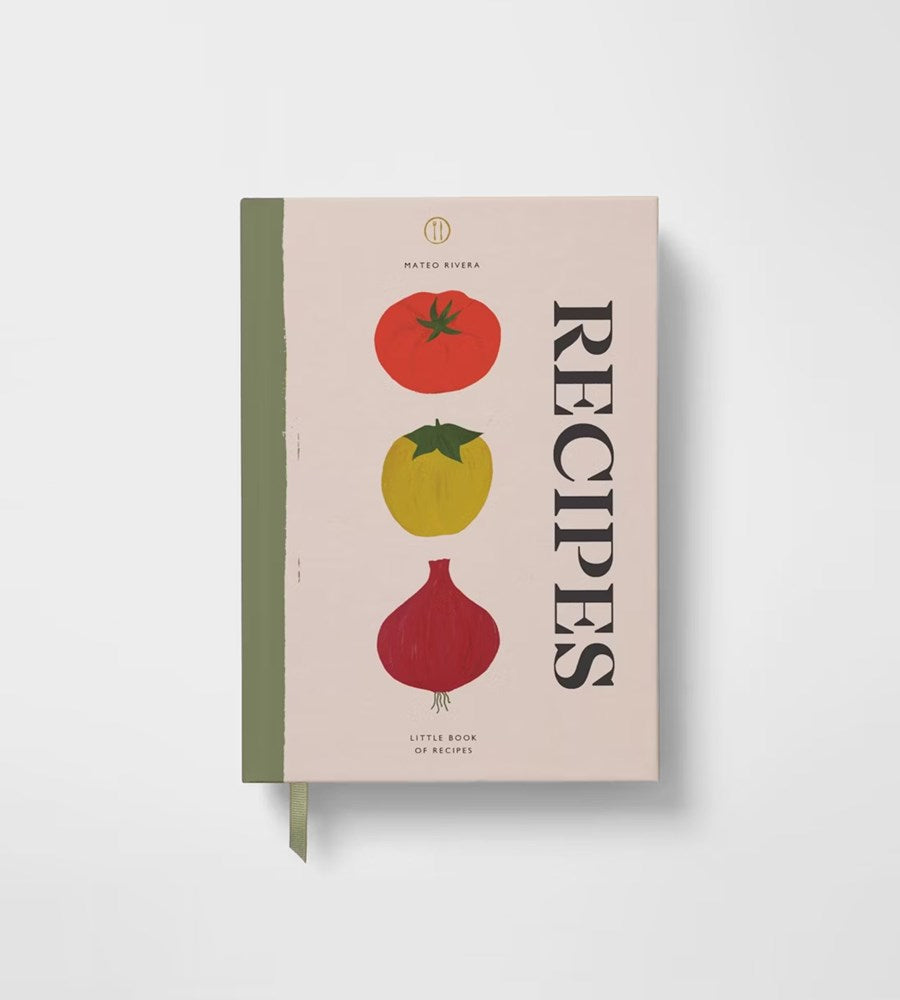 Vegetable Medley Recipe Journal | Hardcover Notebook A5