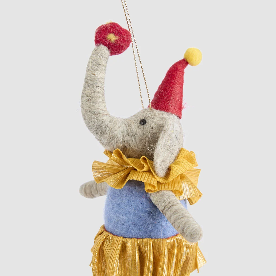 Velvet File Characters Vixen & Velvet | Ellie Balancing Elephant Hanging Decoration