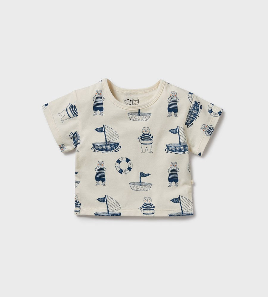 Wilson & Frenchy | Organic Tee | Nautical Bear