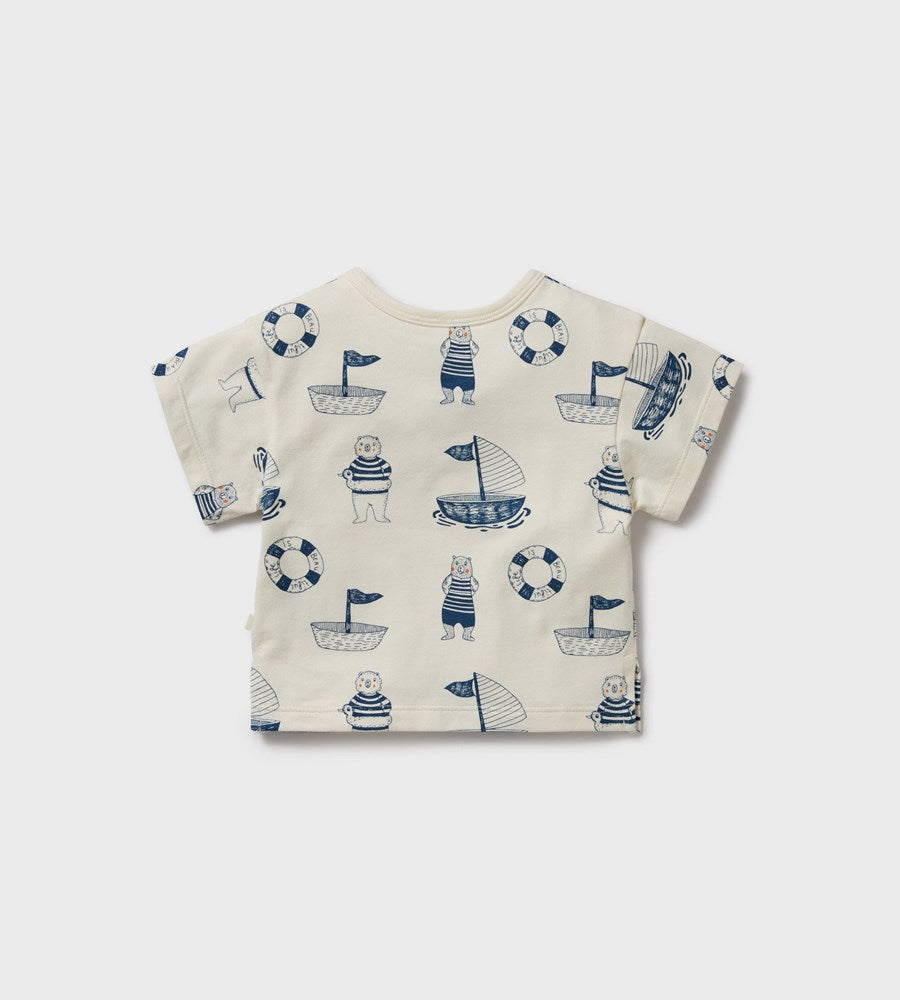 Wilson & Frenchy | Organic Tee | Nautical Bear