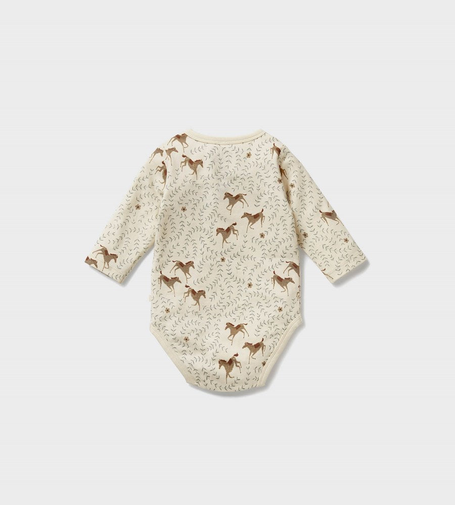 Wilson & Frenchy | Organic Cotton Bodysuit | Trixie Horse