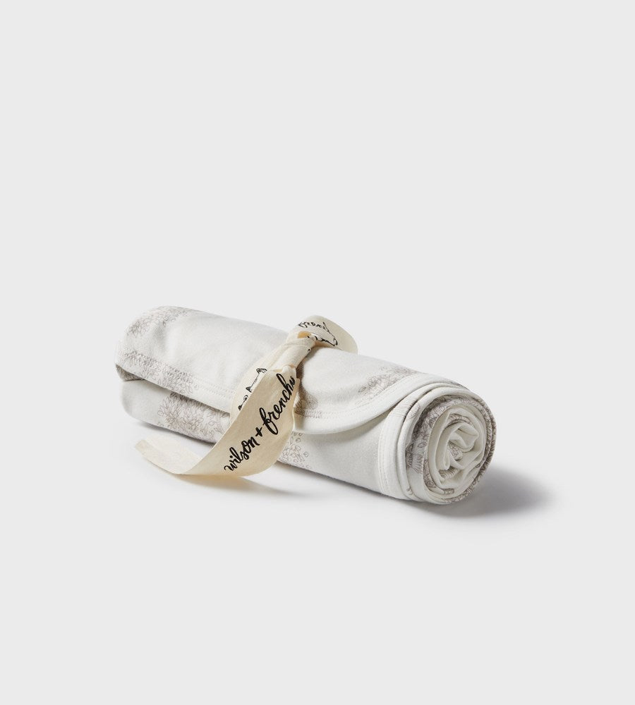Wilson & Frenchy | Organic Cotton Bunny Rug | Welcome to The World