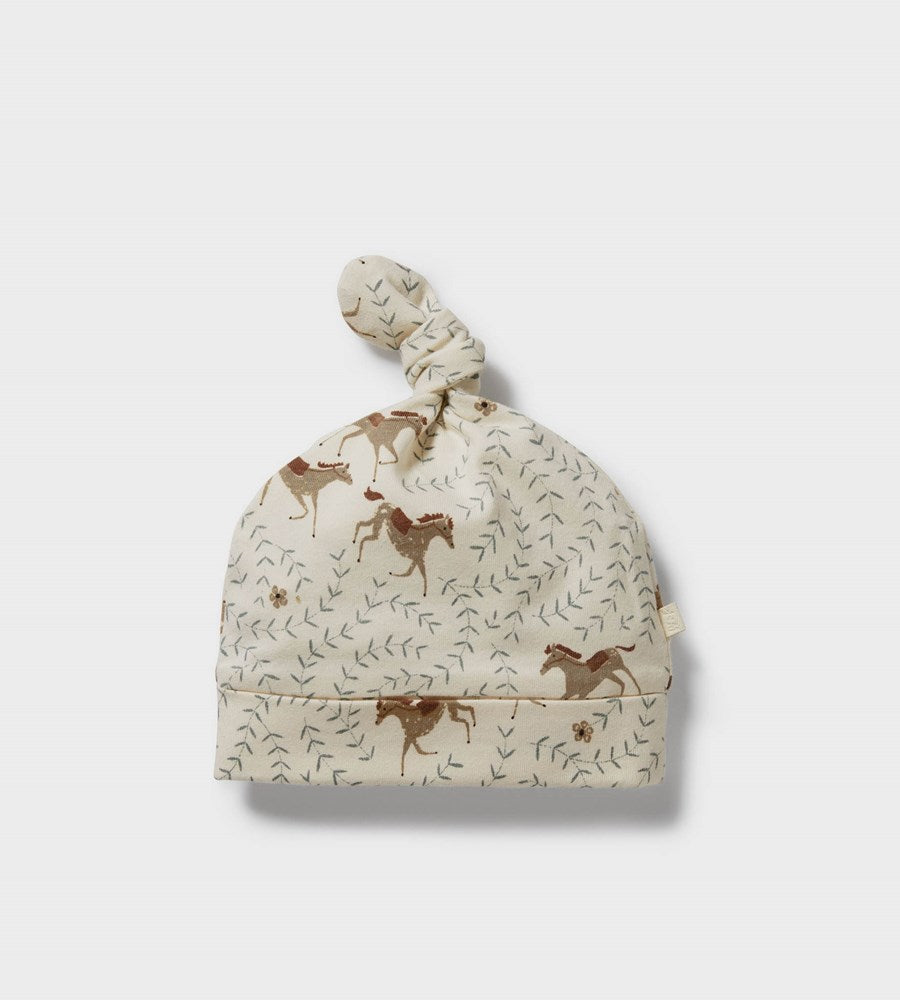 Wilson & Frenchy | Organic Cotton Knot Hat | Trixie horse