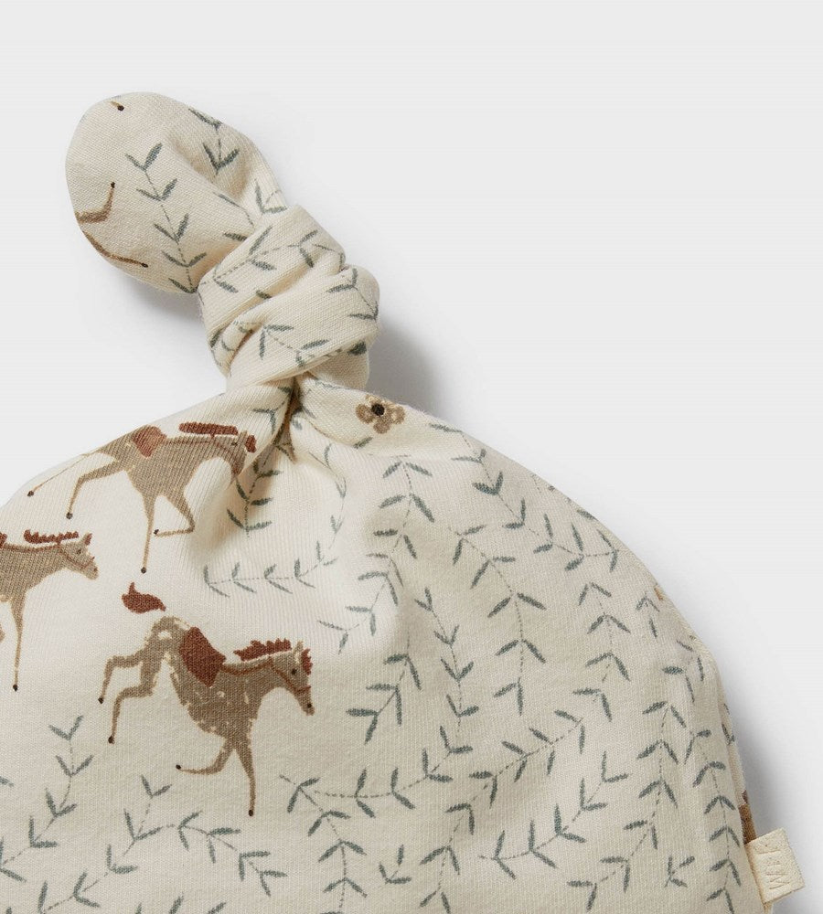 Wilson & Frenchy | Organic Cotton Knot Hat | Trixie horse