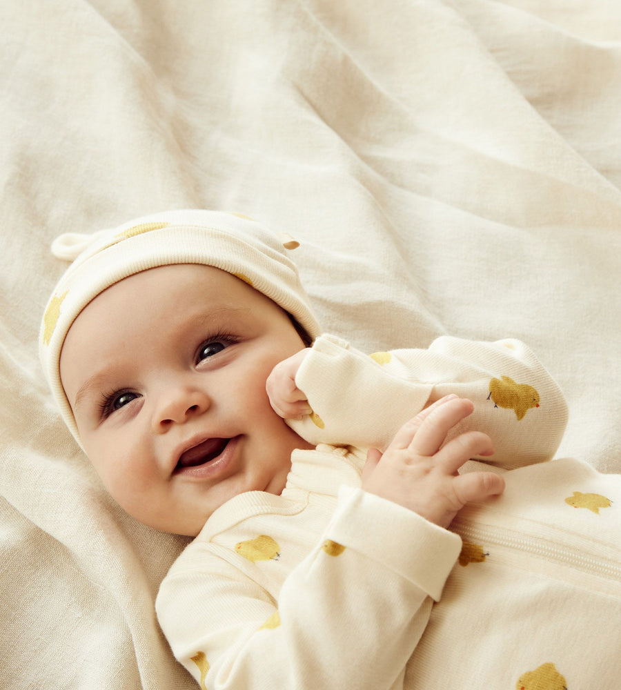 Wilson & Frenchy | Organic Cotton Knot Hat | Little Chick