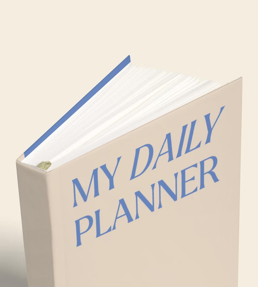 Wonder Daily Planner | Hardcover Notebook A5 | Cream