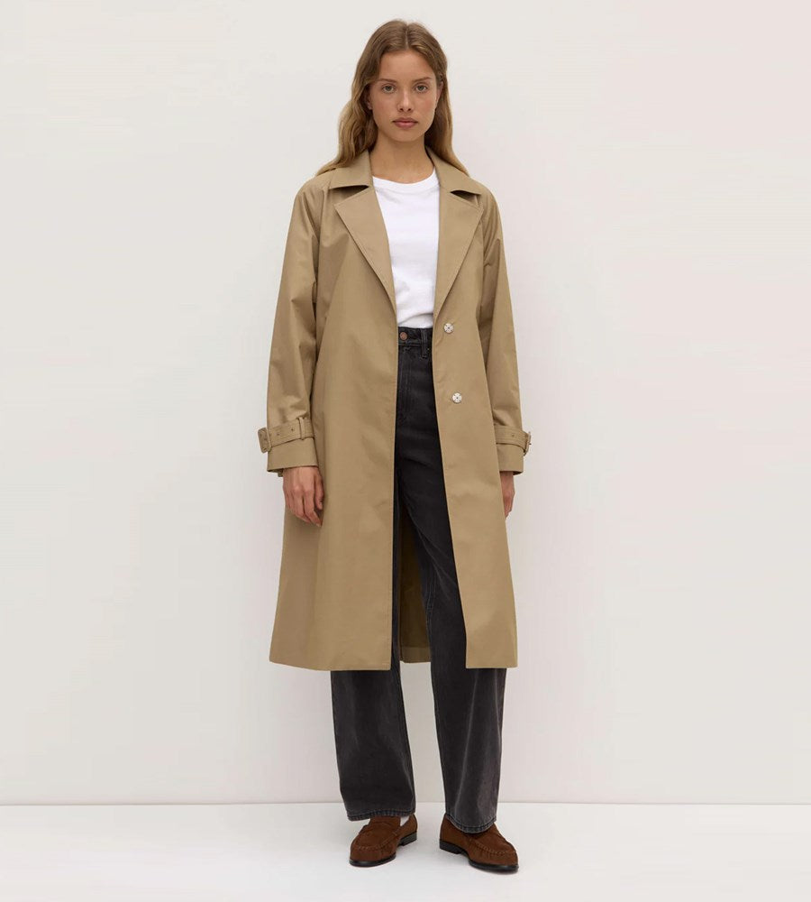 Assembly Label Kallina Trench Coat Cement