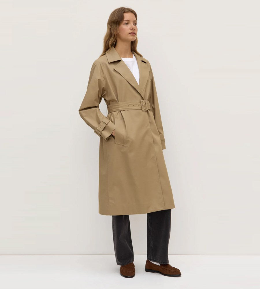 Assembly Label Kallina Trench Coat Cement
