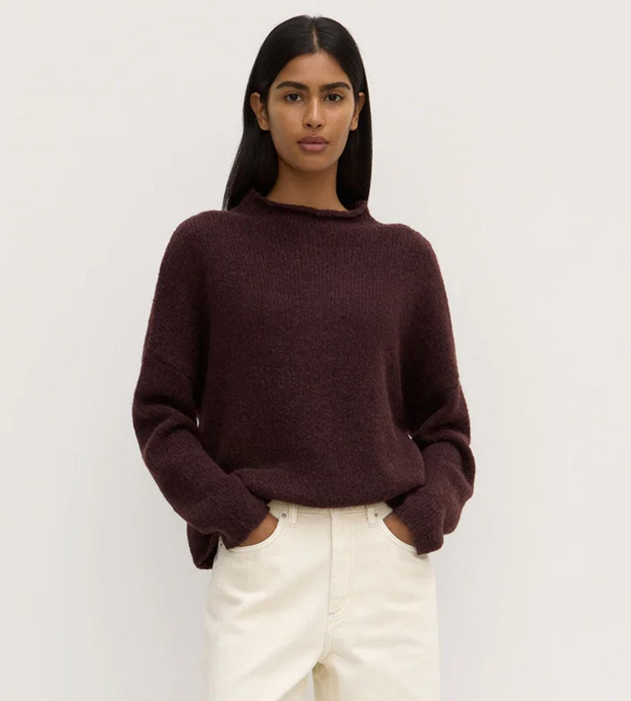 Assembly Label Apolline Knit Burgundy
