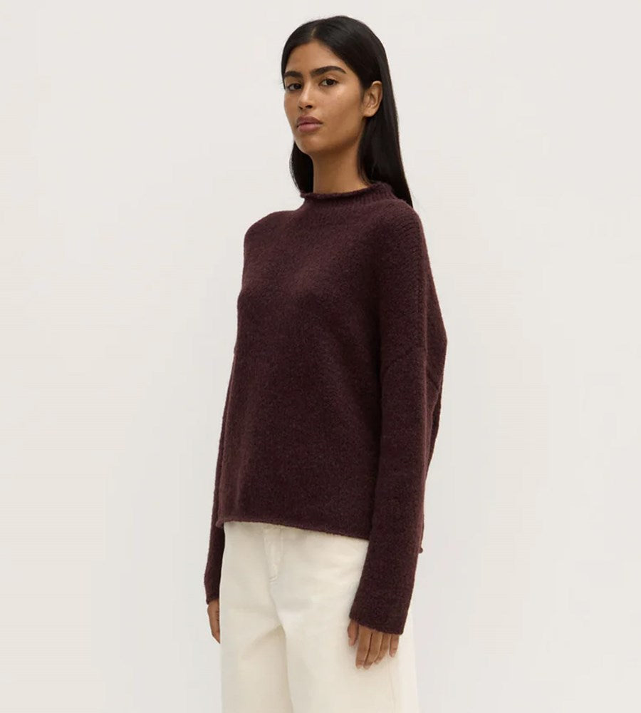 Assembly Label Apolline Knit Burgundy