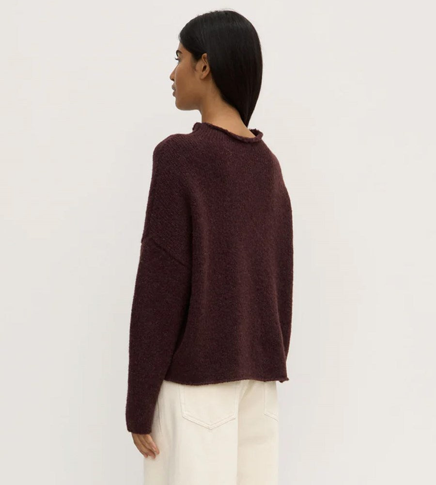Assembly Label Apolline Knit Burgundy