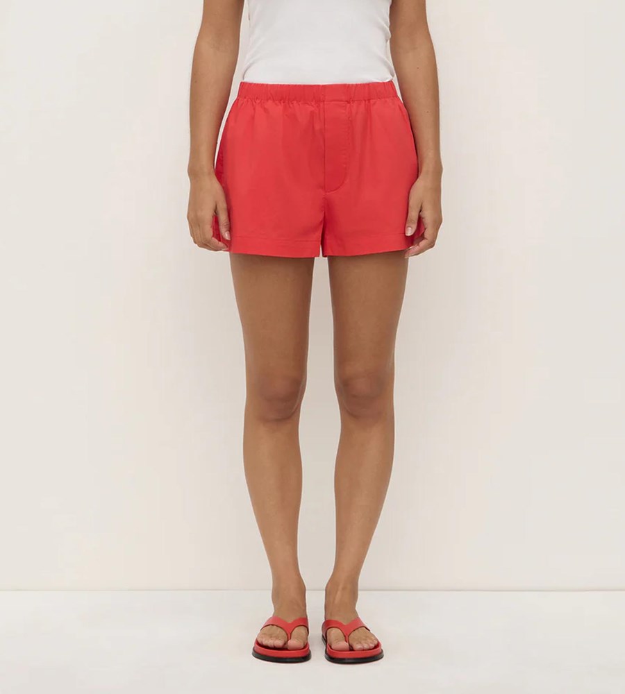 Assembly Label | Everyday Poplin Short | Chilli