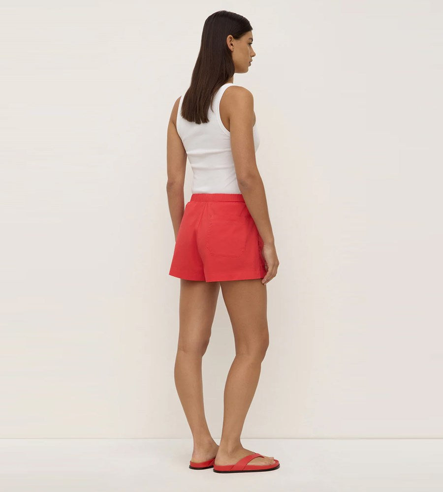 Assembly Label | Everyday Poplin Short | Chilli