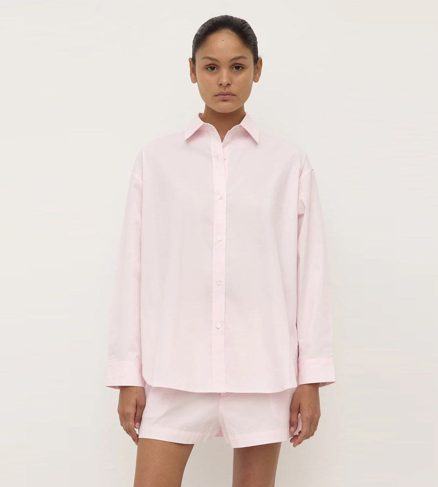 Assembly Label | Marigold Poplin Long Sleeve Shirt | Blossom