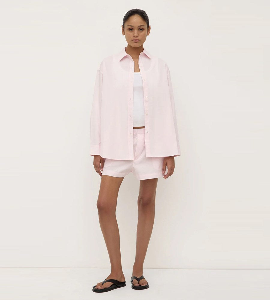 Assembly Label | Marigold Poplin Long Sleeve Shirt | Blossom