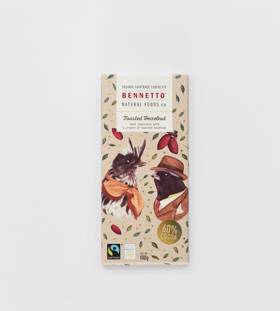 Bennetto Chocolate Bar | Toasted Hazelnut