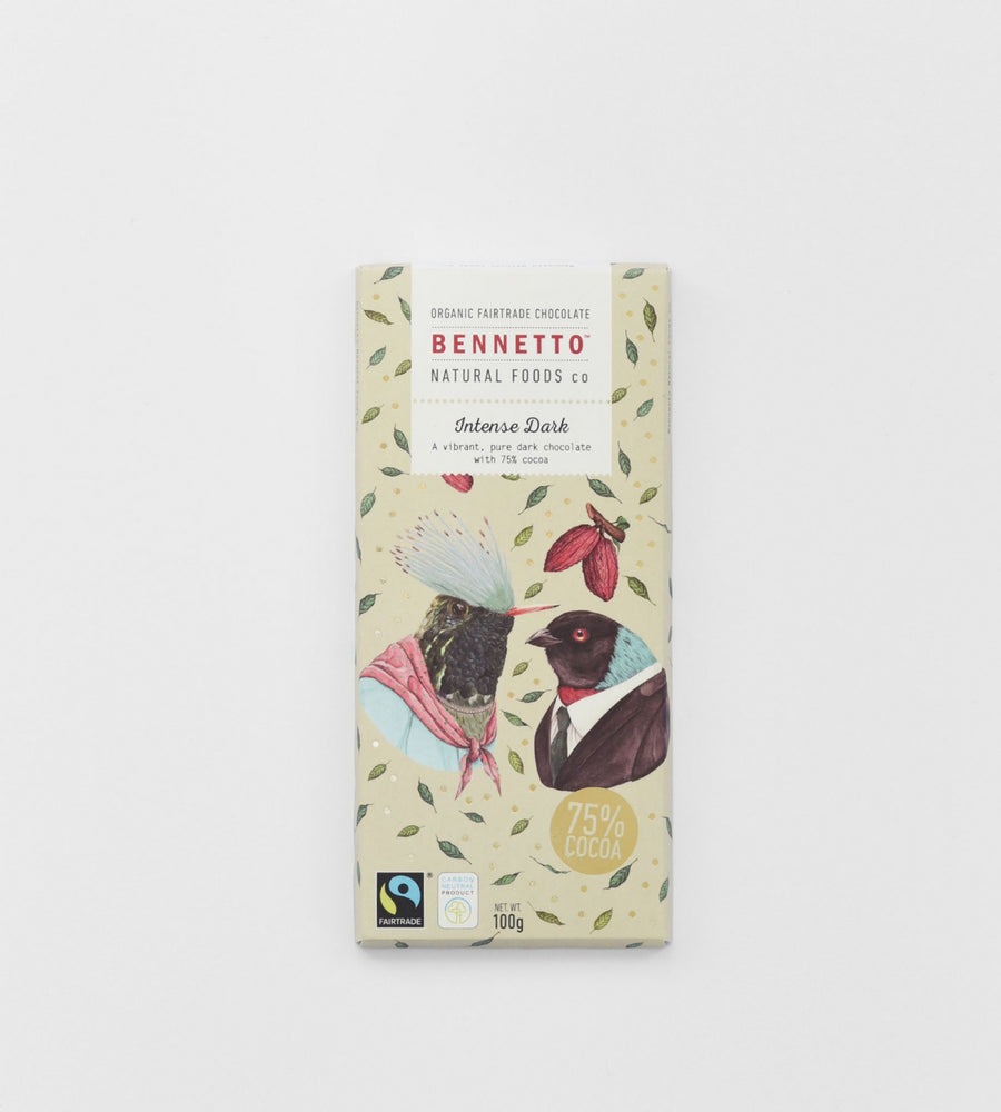 Bennetto Chocolate Bar | Intense Dark 75%