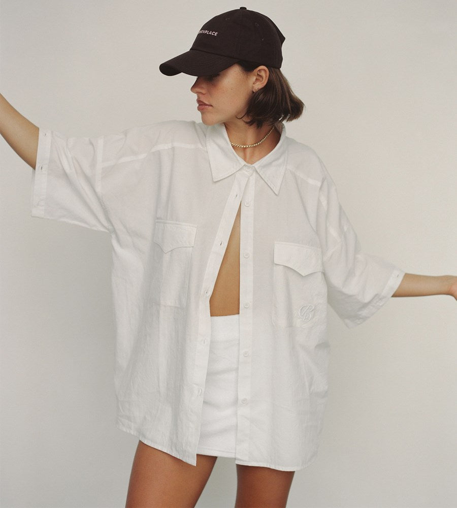 Commonplace I Ease Shirt I White