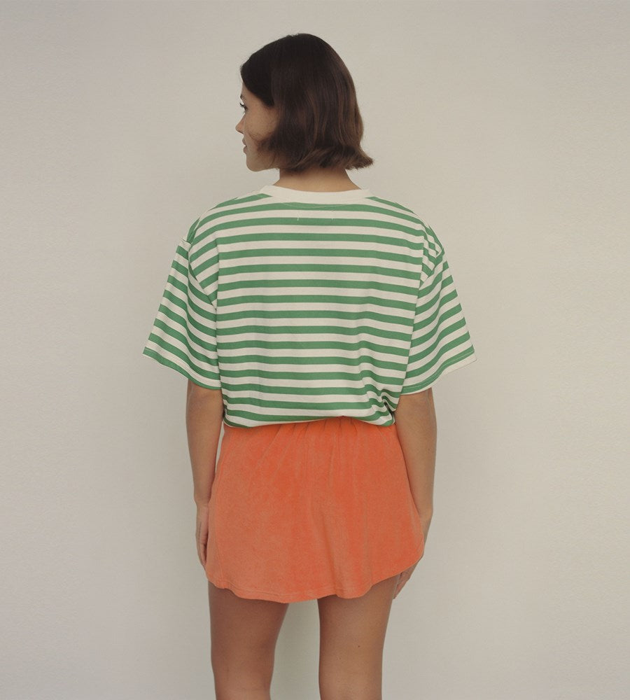 Commonplace I Terry Skirt I Sunset