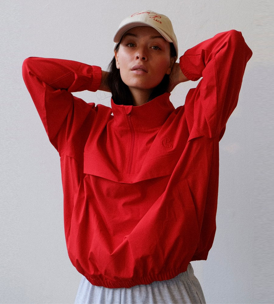 Commonplace | Caledonian Pullover | Red