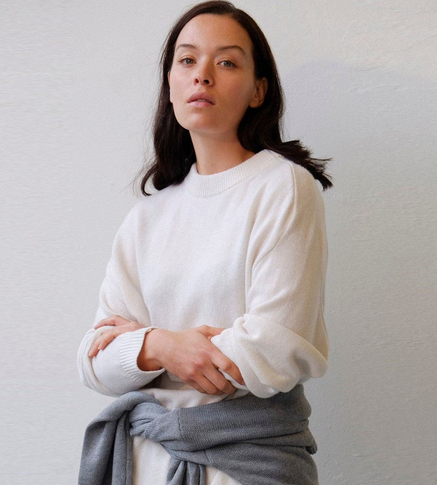 Commonplace | Londra Cashmere Knit | Cream