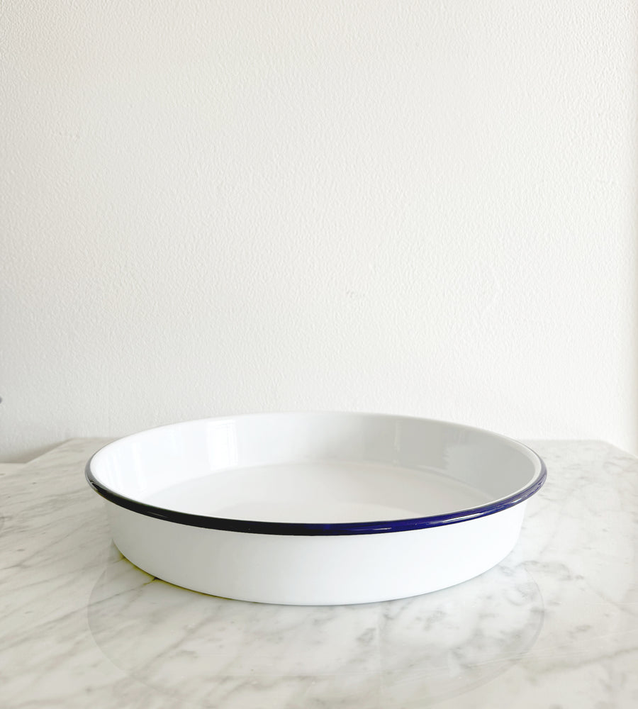 Traditional Enamel | Deep Pan | 30cm