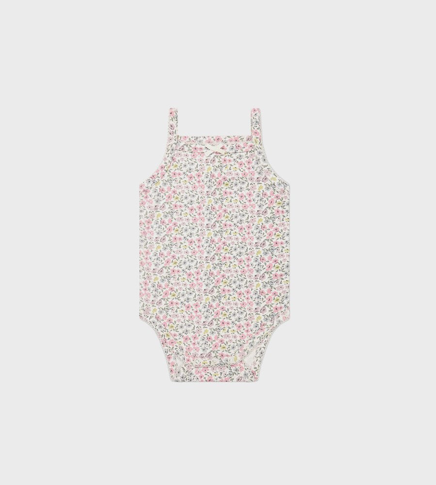 Jamie Kay I Organic Cotton Bridget Singlet Bodysuit I Fifi Mini Slightly Pink