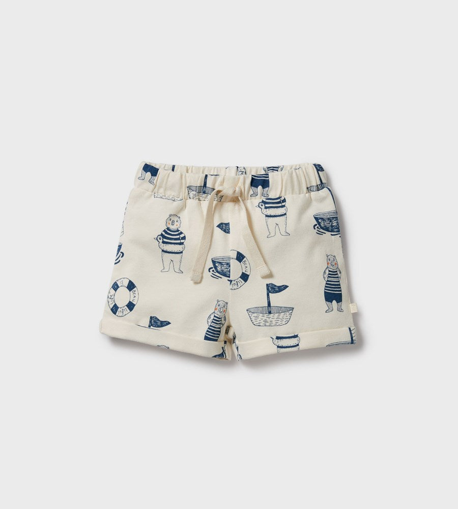 Wilson & Frenchy | Organic Shorts | Nautical Bear