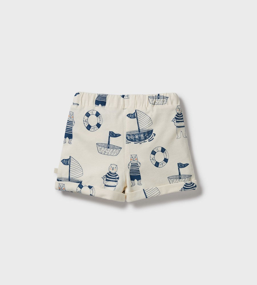 Wilson & Frenchy | Organic Shorts | Nautical Bear