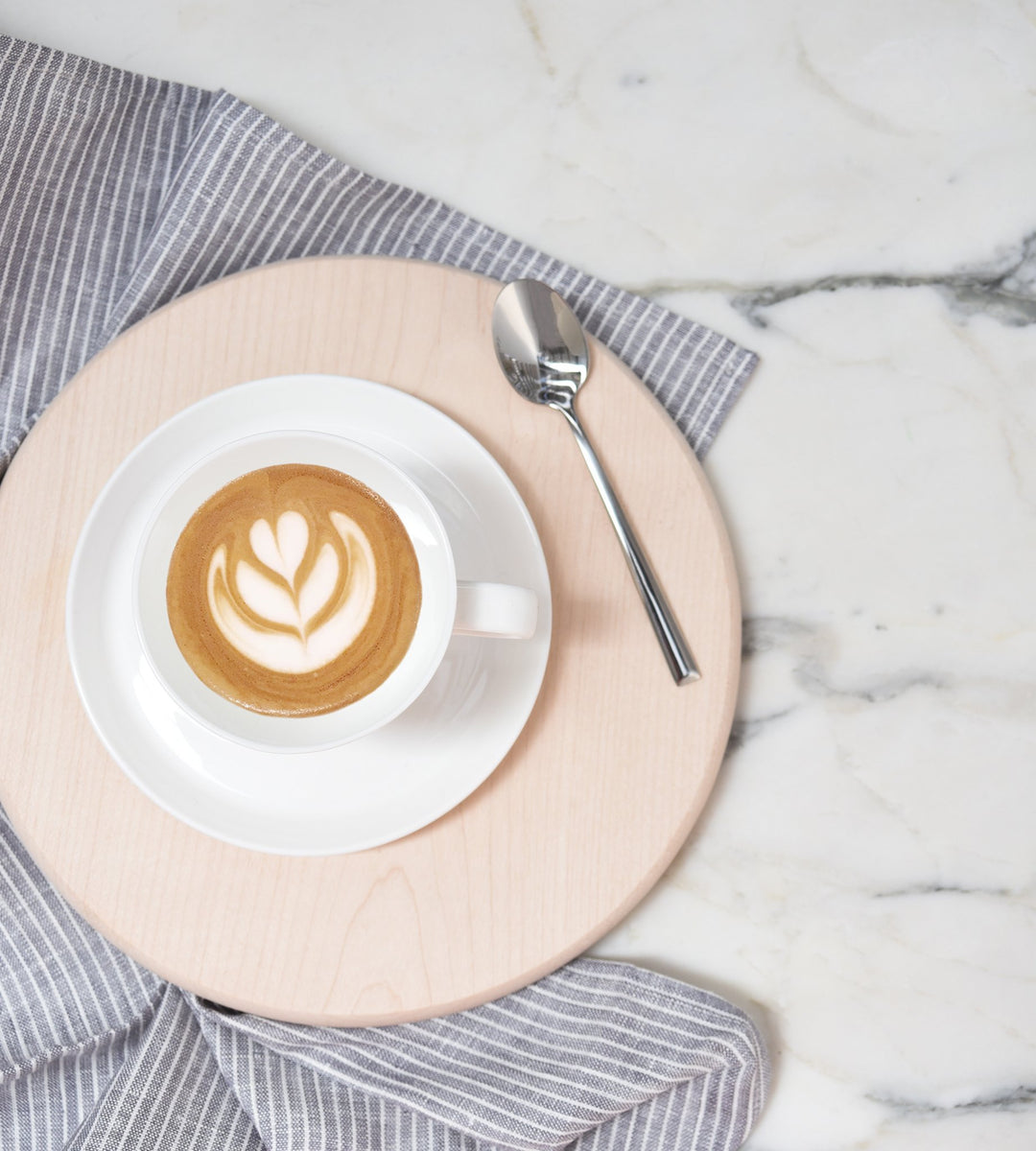 Acme & Co Roman Cup & Saucer