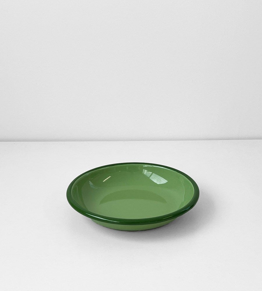 Apple and Mint | Enamel Service Plate | 20cm