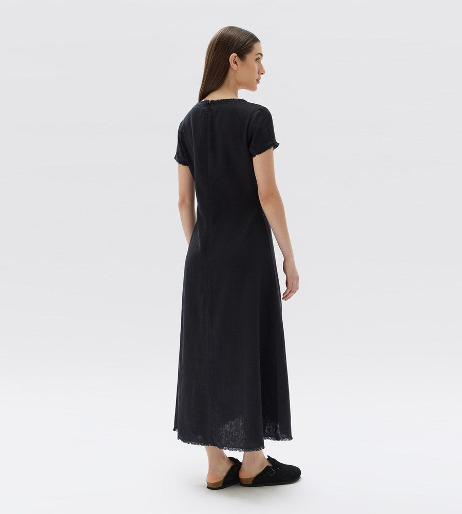 Assembly Label | Catalina Linen Dress | Black